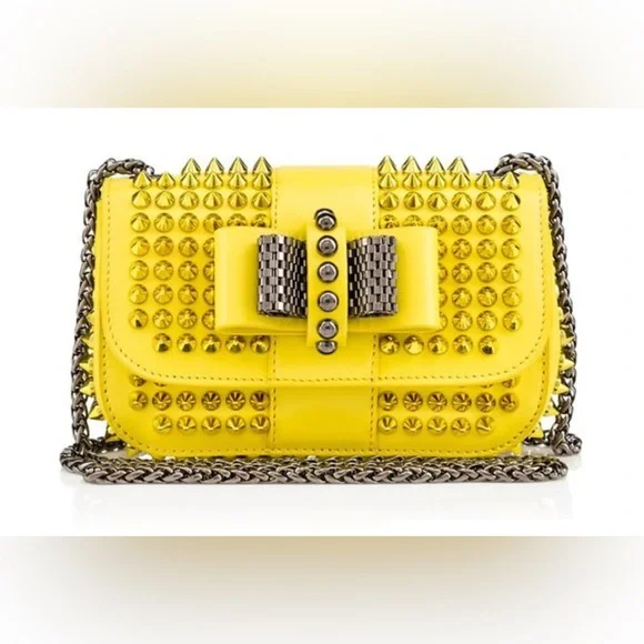 Christian Louboutin Mini Sweet Charity Studded Crossbody Bag - Picture 16 of 16